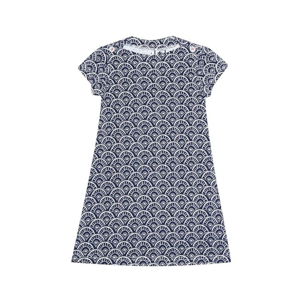 Busy Bee Girls S Georgia 2 Button Dress, Blue